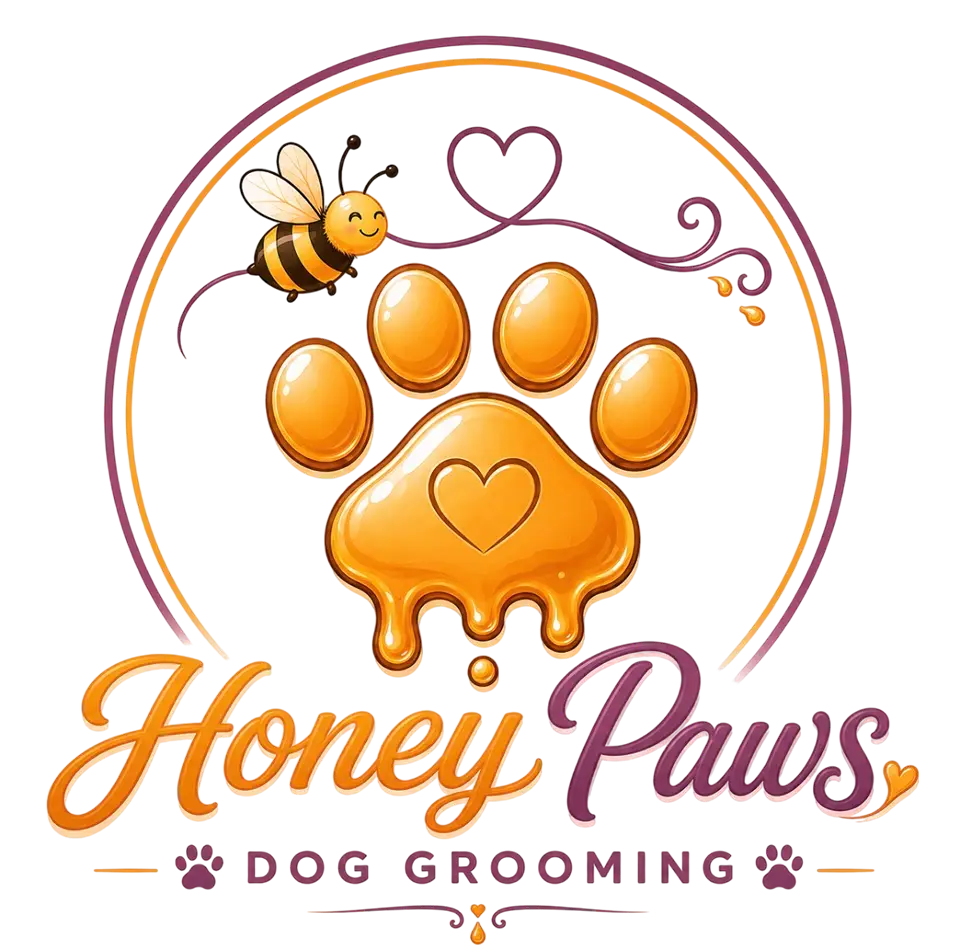 Honey Paws Dog Grooming logo